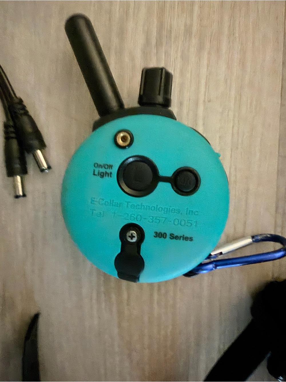 300 Series E Collar dog Receiver - Teal